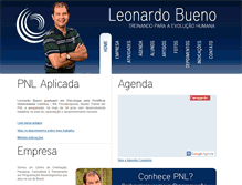 Tablet Screenshot of leonardobueno.com.br